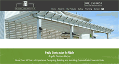 Desktop Screenshot of boydscustompatios.com